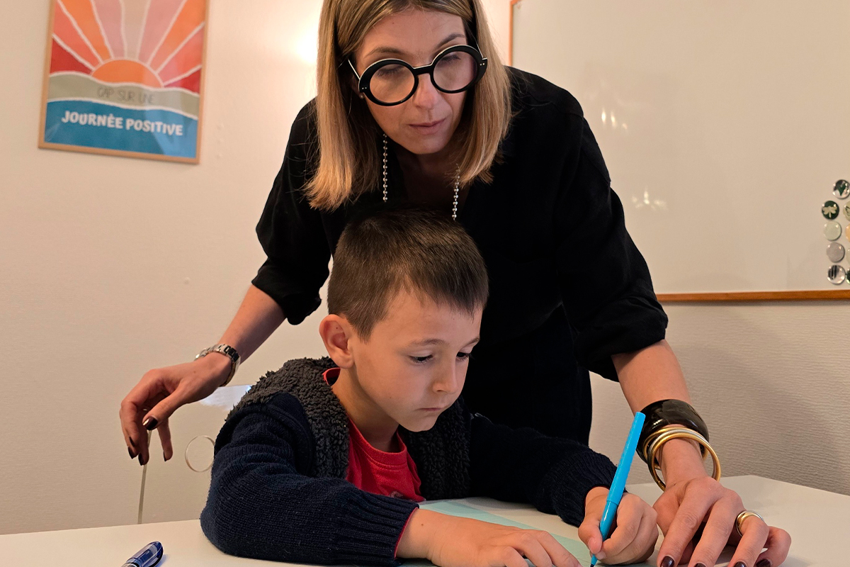 Séances de graphothérapie ludiques et adaptées